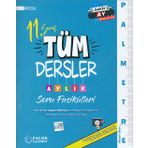 Palmetre 11. Sınıf Sayısal Tüm Dersler Aylık Soru Fasikülleri Palme Yayınevi