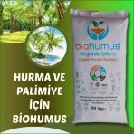 Palmiye İçin, Biohumus Organik Gübre, Kök Geliştirici, Toprak Düzenleyici, Bitki Besleyici 25 Kg