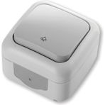 Palmiye Nemli Yer Gri Lıght Anahtar - Option-1 - Ahşap