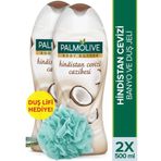 Palmolive 2x500 ml Body Butter Hindistan Cevizi Duş Jeli + Duş Lifi