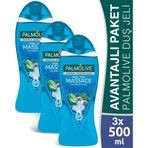 Palmolive Aroma Sensations Feel The Massage 3x500 ml Duş Jeli