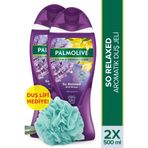 Palmolive Aroma Sensations So Relaxed Aromatik 2x500 ml Duş Jeli + Duş Lifi