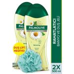 Palmolive Body Mind Papatya Özü ve Doğal Yağ 2x500 ml Duş Jeli