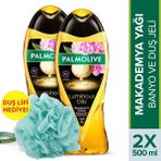 Palmolive Luminous Oils Duş Jeli Makademya Yağı ve Peony 2x500 ml