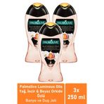 Palmolive Luminous Oils İncir Beyaz Orkide Özlü 3x250 ml Duş Jeli