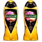 Palmolive Luminous Oils Makademya Yağı & Şakayık Özleri ile Banyo ve Duş Jeli (500 ml) (2 paketi)