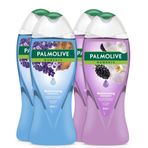 Palmolive Moments Lavanta Yağları ve Böğürtlen ile Nemlendirici Banyo ve Duş Jeli 500ml x 4 Adet