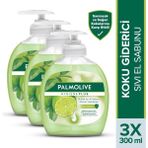 Palmolive Mutfak Koku Giderici Sıvı El Sabunu 3'lü Paket 300 ml – Yemek Sonrası Kalıcı Koku Önleyici