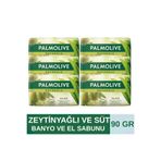 Palmolive NATURALS OLİVE AND MİLK, ZEYTİNYAĞI VE SÜT 90GR BANYO, EL SABUNU (6 ADET)