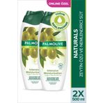 Palmolive Naturals Zeytin Özü ve Nemlendirici Süt İle Yoğun Nemlendirme 2x500 ml Duş Jeli