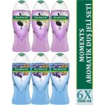 Palmolive Sandal Ağacı + Böğürtlen Orkide 500 ml X 6 Adet Duş Jeli