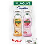 Palmolive Smoothies 2'li 450 ml Duş Jeli, Rosıe Pamuk Hediye