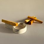 Palo Santo Tütsü Seti, 4 Adet Palo Santo (40gr) Tütsülük (1 Adet) (Mermer Desen)