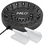 Palowextra 16 Bay Pil Şarj AA AAA Şarj Edilebilir Piller için 1.2 V NiMH/NiCD 2A 3A Pil Şarj ile Pil Saklama Kutusu