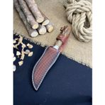 Palta Outdoor Outdoor Bıçak Rambo Bıçağı Avcı Bıçağı Kamp Malzemesi Paslanmaz Çelik Deri Kılıflı Hediyelik Eşya