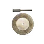 Paltava CTN Elmas Kesme Diski 30 Mm 4 Parça 2 Adet Disk 2 Adet Saplama Dremel Uyumlu Kesici Elmas Disk