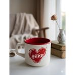 Palto Tasarım Anne Beyaz Venüs Kupa - Hediyelik Kupa Fincan Mug - 1 Adet - 195 ml