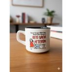 Palto Tasarım Ben Sana Yeterim Beyaz Venüs Kupa -Hediyelik Kupa Fincan Mug - 1 Adet - 195 ml