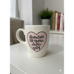Palto Tasarım Benden Bir Tane Daha Yok! Krem Oval Kupa - Hediyelik Kupa Fincan Mug - 1 Adet