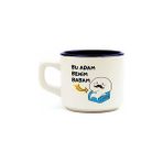 Palto Tasarım Bu Adam Benim Babam Beyaz Venüs Kupa - Hediye Seramik Kupa