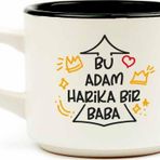 Palto Tasarım Bu Adam Harika Bir Baba! Beyaz Venüs Kupa - Hediye Seramik Kupa