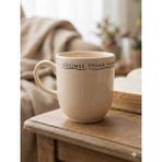 Palto Tasarım Gülümse, Yoluna Devam Et! Krem Juno Kupa -Hediyelik Kupa Fincan Mug - 1 Adet - 350 ml