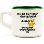 Palto Tasarım Kaybetmek Karakterimde Yok Venüs Kupa - Hediye Seramik Kupa - Beyaz - 1 Adet