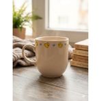 Palto Tasarım Sevimli Ördek Krem Juno Kupa -Hediyelik Kupa Fincan Mug - 1 Adet - 350 ml