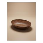 PALU GASTRO Chicago Oval Sunum Kasesi, Ahşap Görünümlü, 26,5x40x9 cm, Salata ve Meze Sunumu için, Oval