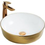 PALUCİ LAVABO TWIST ROSE GOLD