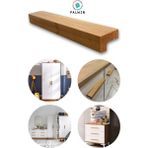 palwin Masif Ahşap Dolap Çekmece Kulpu Modern Mutfak Dolabı Kulp Modelleri Mobilya Tasarım 1 Adet Kulp - 6,4