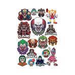 Palyaço Sticker Set 16 Parça Telefon, Tablet, Defter, Laptop Sticker