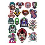 Palyaçolar Sticker Set 17 Parça Telefon, Tablet, Defter, Laptop Sticker