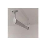 Pamadoor Oval Alüminyum 50Cm Cm Dolap Içi Askı Borusu 2 Adet Flanş Vidaları Ersa125, One Size