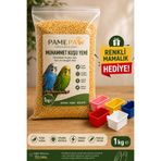 PAMEPAW Poşet Özel Üretim Muhabbet Kuşu Yemi 1Kg