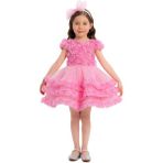 Pamina Kız Bebek Elbise Pembe - 1 Yaş