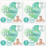 Pampers Harmonie Bebek Bezi, Beden 1 (2-5 kg), Yenidoğan, 200 Adet