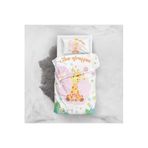 Pamuk Saten Bebek Nevresim Takımı Like Giraffe 3d