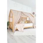 PAMUKA Montessori Tül Cibinlik İki Parça Pinkish Stone (TÜM EBATLAR)