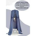 Pamuka Tül Cibinlik Deluxe Glaucous Blue