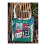pamukcanta Henri Matisse Kanvas Bez Çanta Yıkanabilir Metal Çıtçıtlı 35x38cm (KÜÇÜK BOY)
