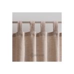 pamukidea Biritli Vintage %100 Pamuklu Rustik Natural Buldan Keten Perdesi