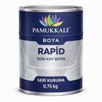 Pamukkale 1402 Rapid Hızlı Kuruyan Metal Boyası Parlak 0.75 Kg Boncuk Mavi Ral 5017