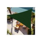 Pamukkale Branda Üçgen Yeşil Gölgelik Tente File 3,6 x 3,6 x 3,6