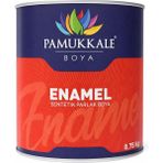 Pamukkale Enamel Sentetik Parlak Yağlı Boya 0.75 Kg Nefti Yeşili Ral 6005
