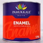 Pamukkale Enamel Sentetik Parlak Yağlı Boya 5 Kg Nefti Yeşili Ral 6005