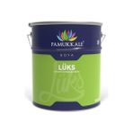 Pamukkale Lüks 15 lt Mat Siyah Ral 9905 Parlak Sentetik Yağlı Boya