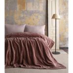 Pamuklar Ap Jakarlı Tek Kişilik Pembe Trusty Battaniye 160*220 - 160 x 220 cm