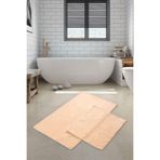 Pamuklu 2'li Klozet Takımı Banyo Paspası, Lacivert, 100 x 60