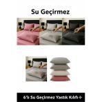 Pamuklu, 6'Lı Yastık Alezi, Yastık Kılıfı, Su / Sıvı Geçirmez,(50 X 70 CM)